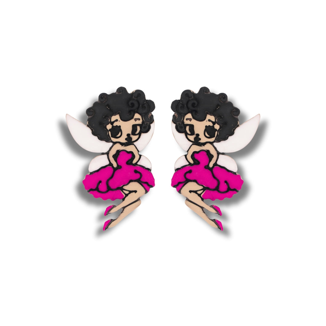 Misses Boo Cupid - Polymer Clay Cutter