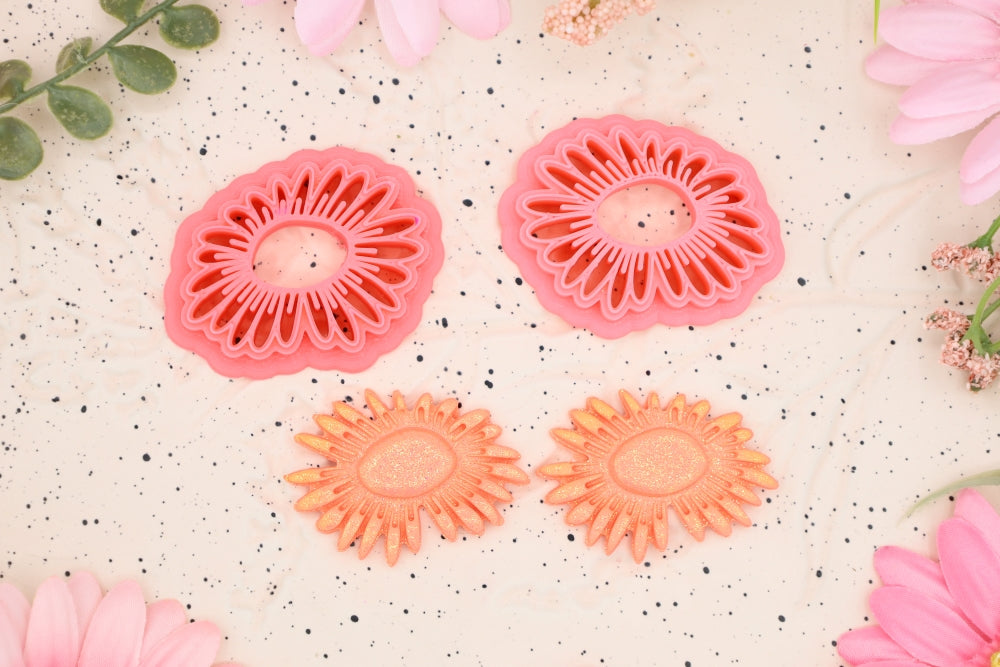 Sunflower - Polymer Clay Cutter