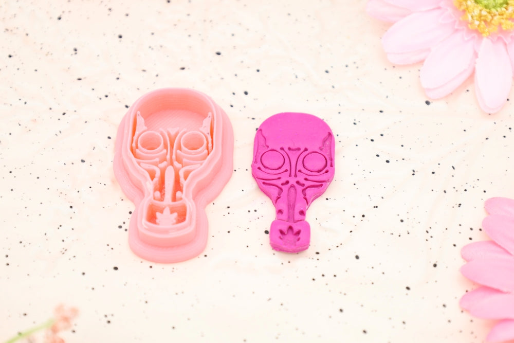 Gas Mask- Polymer Clay Cutter