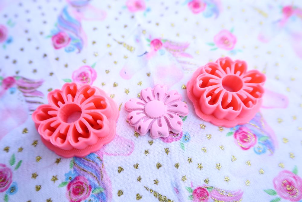 Statement Flower Stud - Polymer Clay Cutter