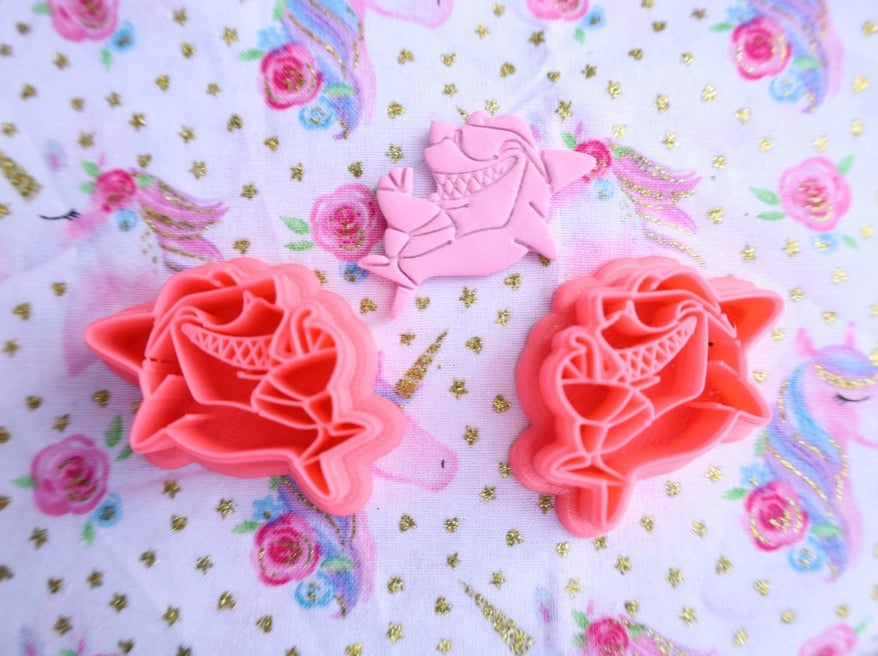 Margherita Shark - Polymer Clay Cutter