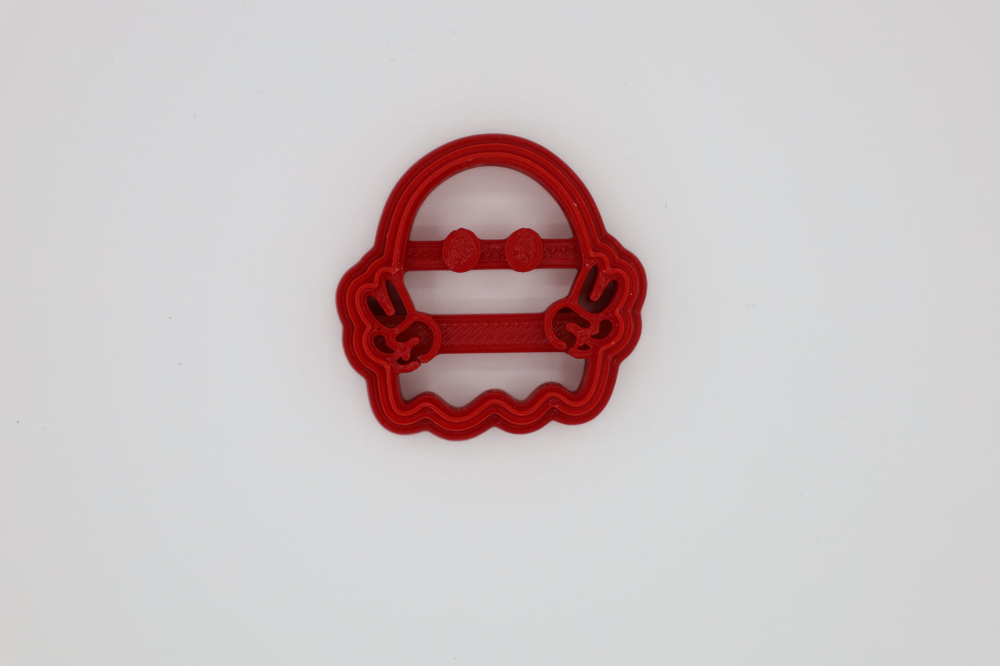 Peace Ghost - Polymer Clay Cutter