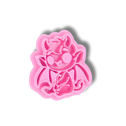Cute Baby Devil - Polymer Clay Cutter