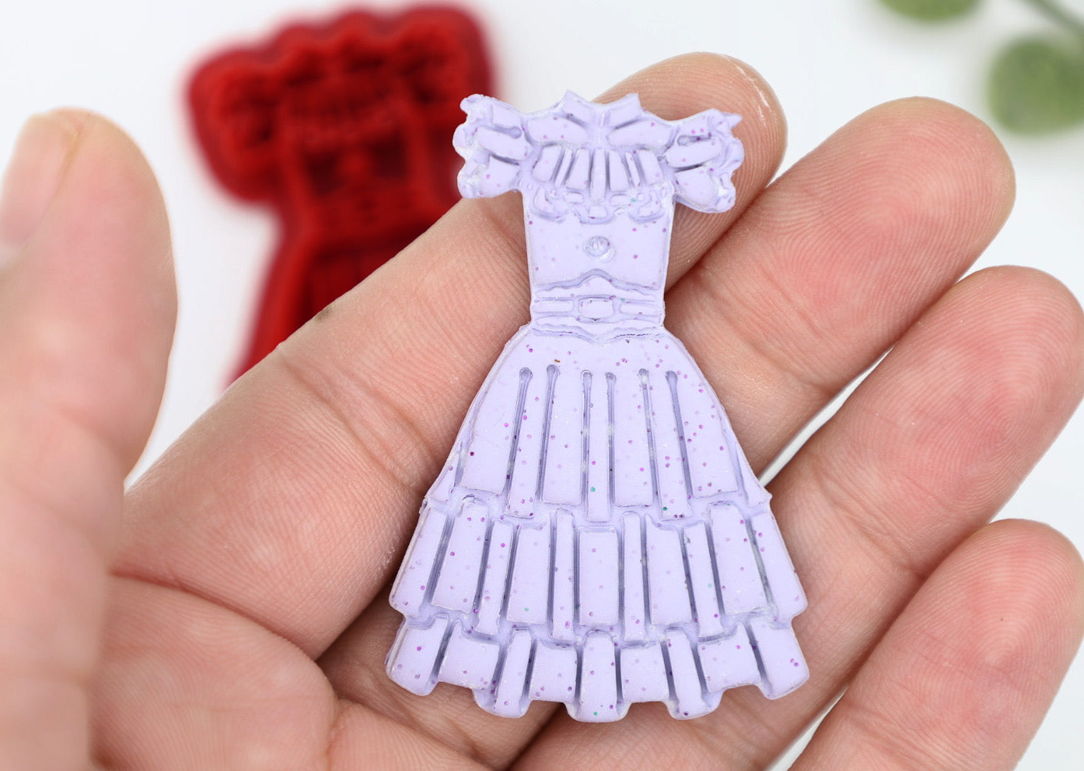 Rebel’s Raven Dress - Polymer Clay Cutter – Its Made Of Clay