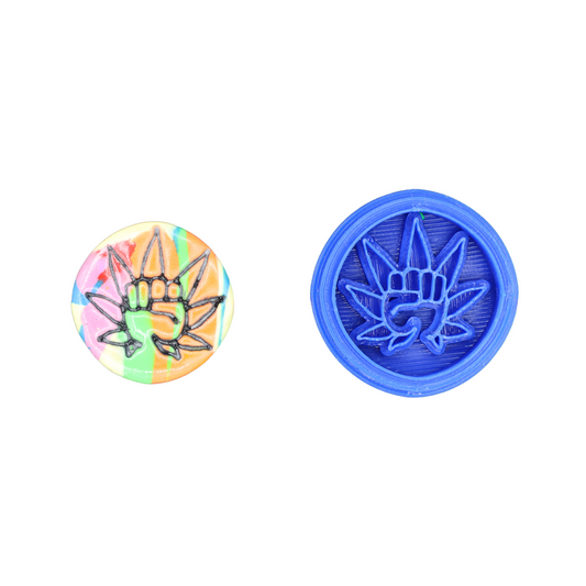 Proud Stoner - 420 - Marijuana - Cannabis - Polymer Clay Cutter